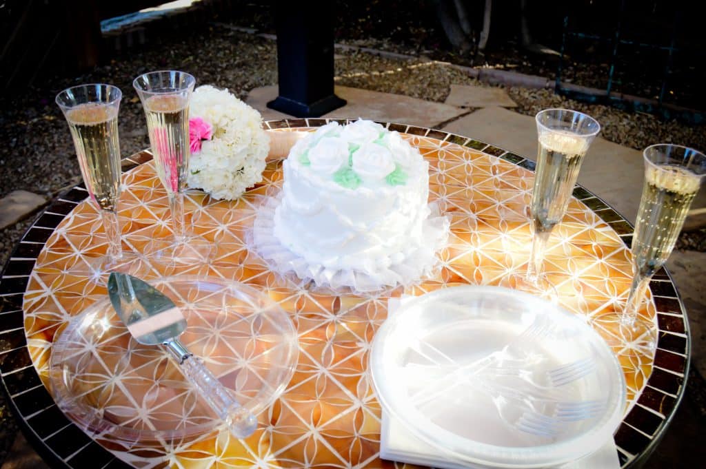 Mon Bel Ami Wedding Chapel Wedding Cake