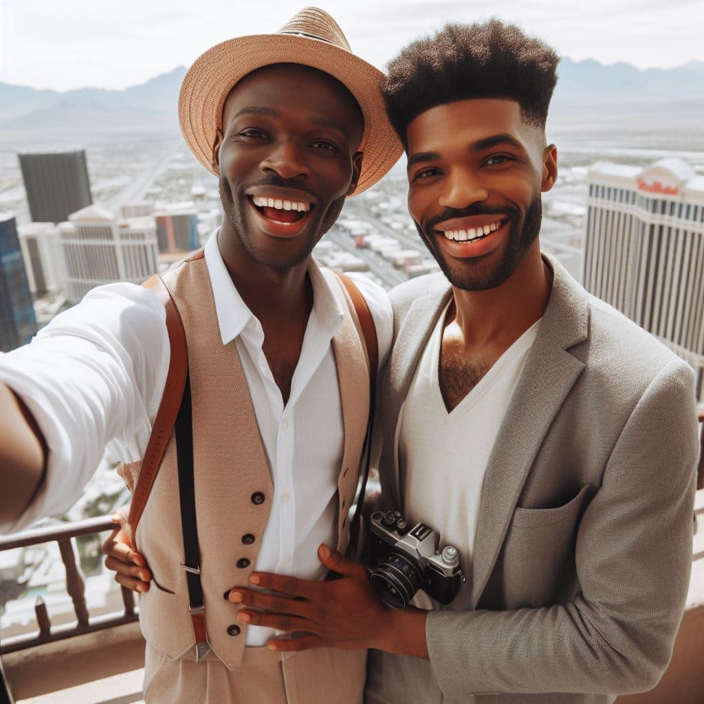 gay couple in las vegas