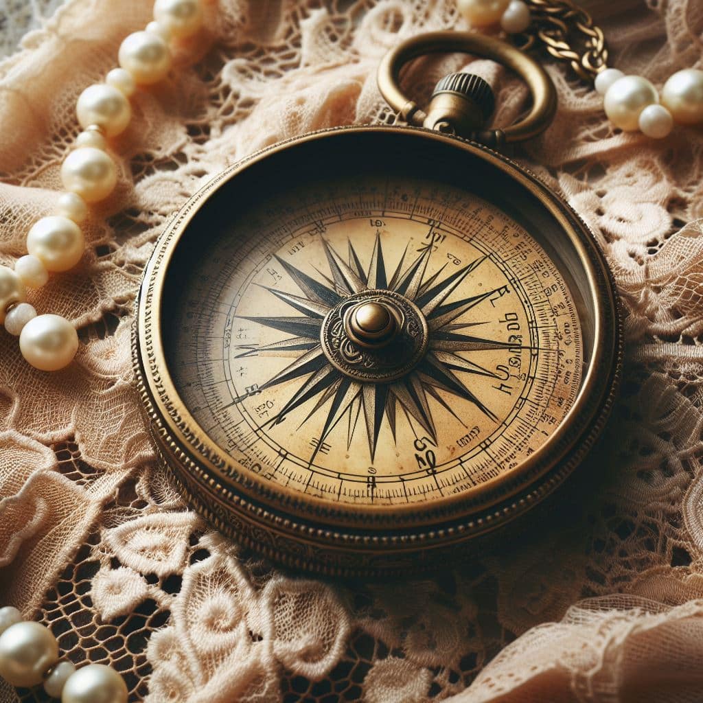compass symbolizing the journey of love